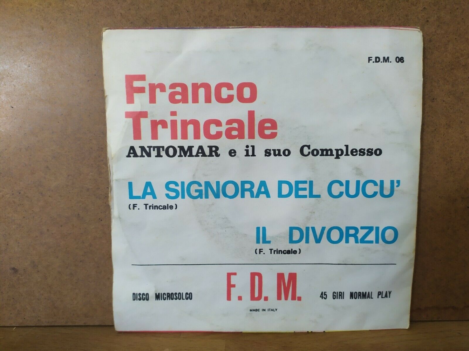 Franco Trincale – La Signora Del Cucù - Freccia Service