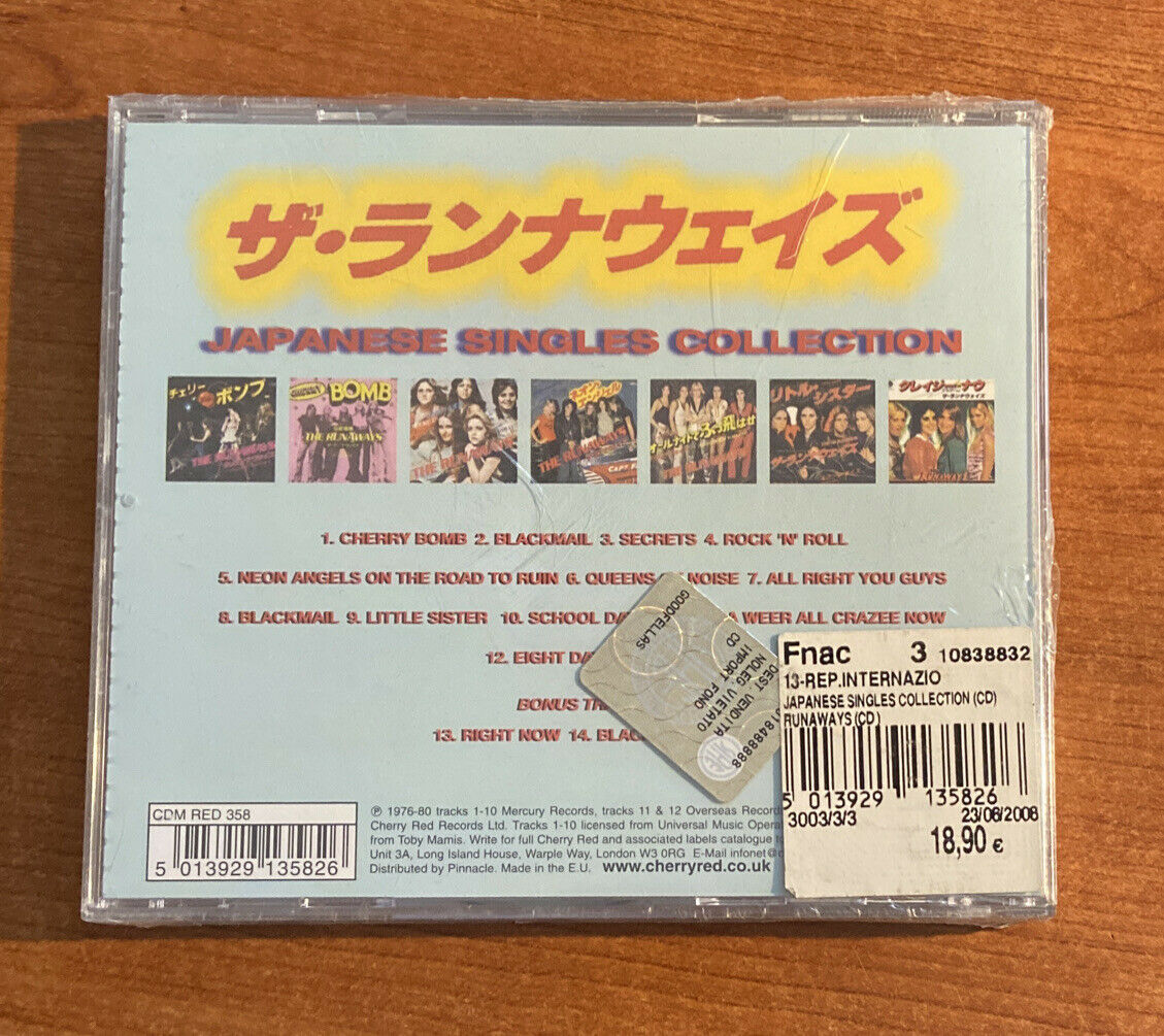 THE RUNAWAYS Japanese Singles Collection - 洋楽