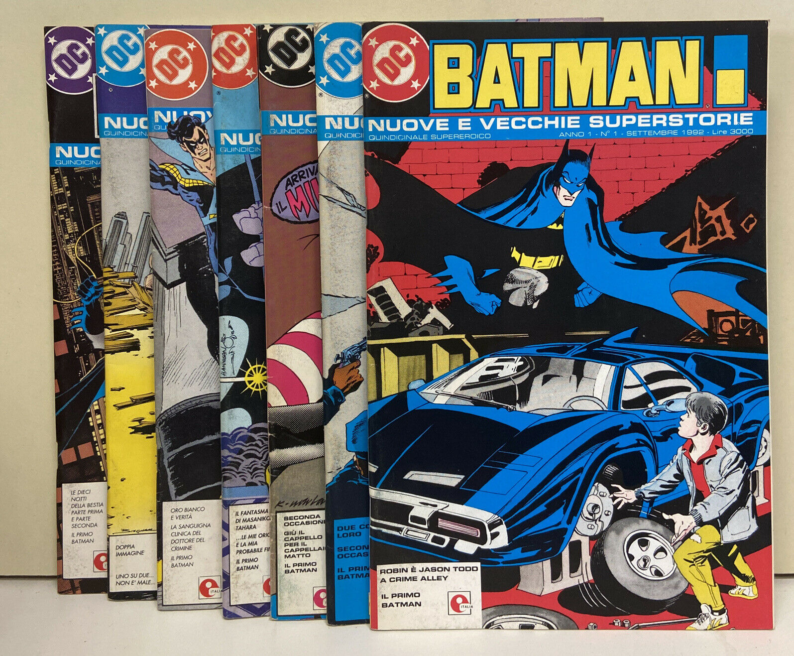 Batman Nuove E Vecchie Superstorie (7 Fumetti) Anno I 1992